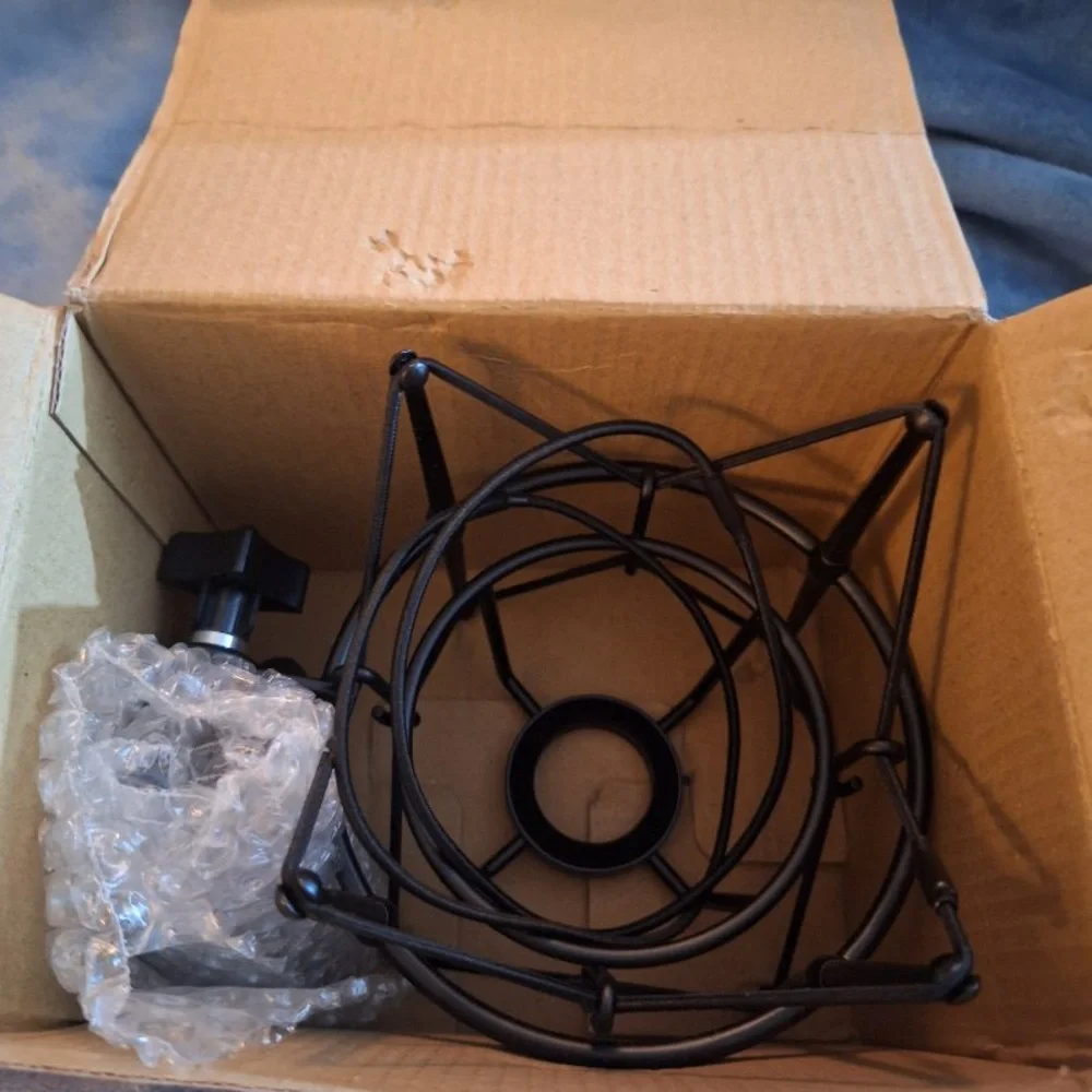 Boseen Microphone Shock Mount Mic Holder - Anti Vibration Spider Shockmount